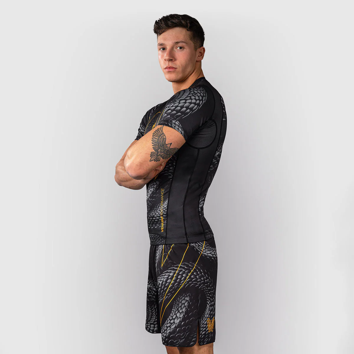 Rashguard Venum Matupa short sleeves Black-gray - Image 3