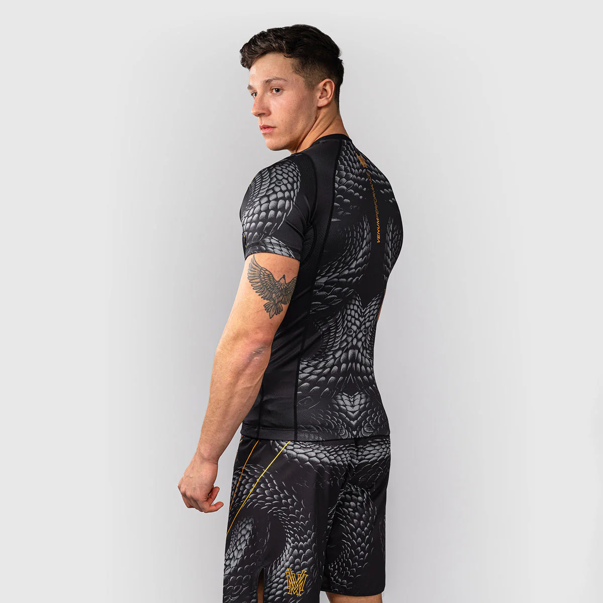 Rashguard Venum Matupa short sleeves Black-gray - Image 4