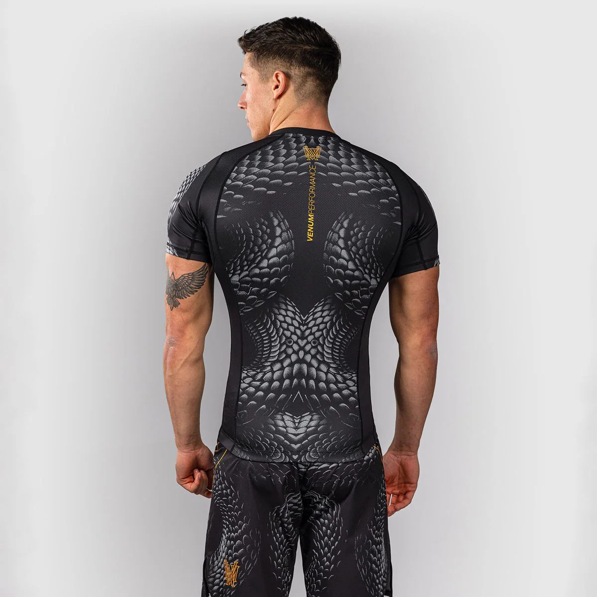 Rashguard Venum Matupa short sleeves Black-gray - Image 5