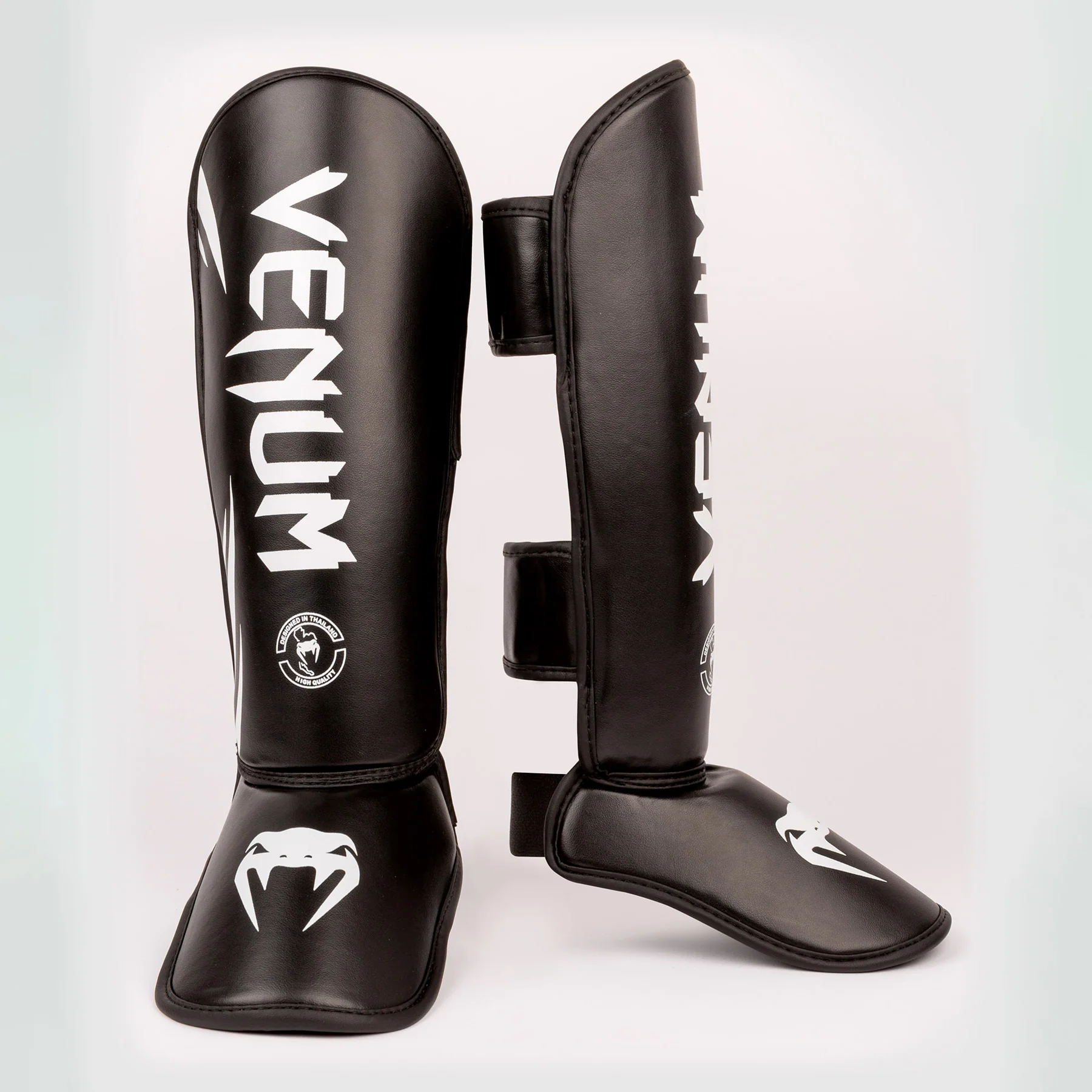 Shinguards child Venum Challenger Black-white - Image 2