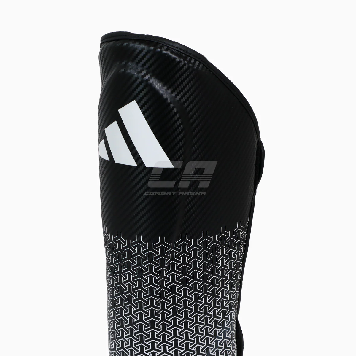 Shinguards with foot guard Adidas Pro Kickboxing WAKO Black-white - Image 3