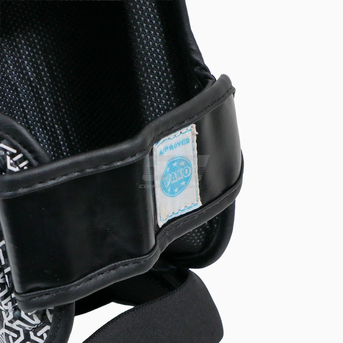 Shinguards with foot guard Adidas Pro Kickboxing WAKO Black-white - Image 8