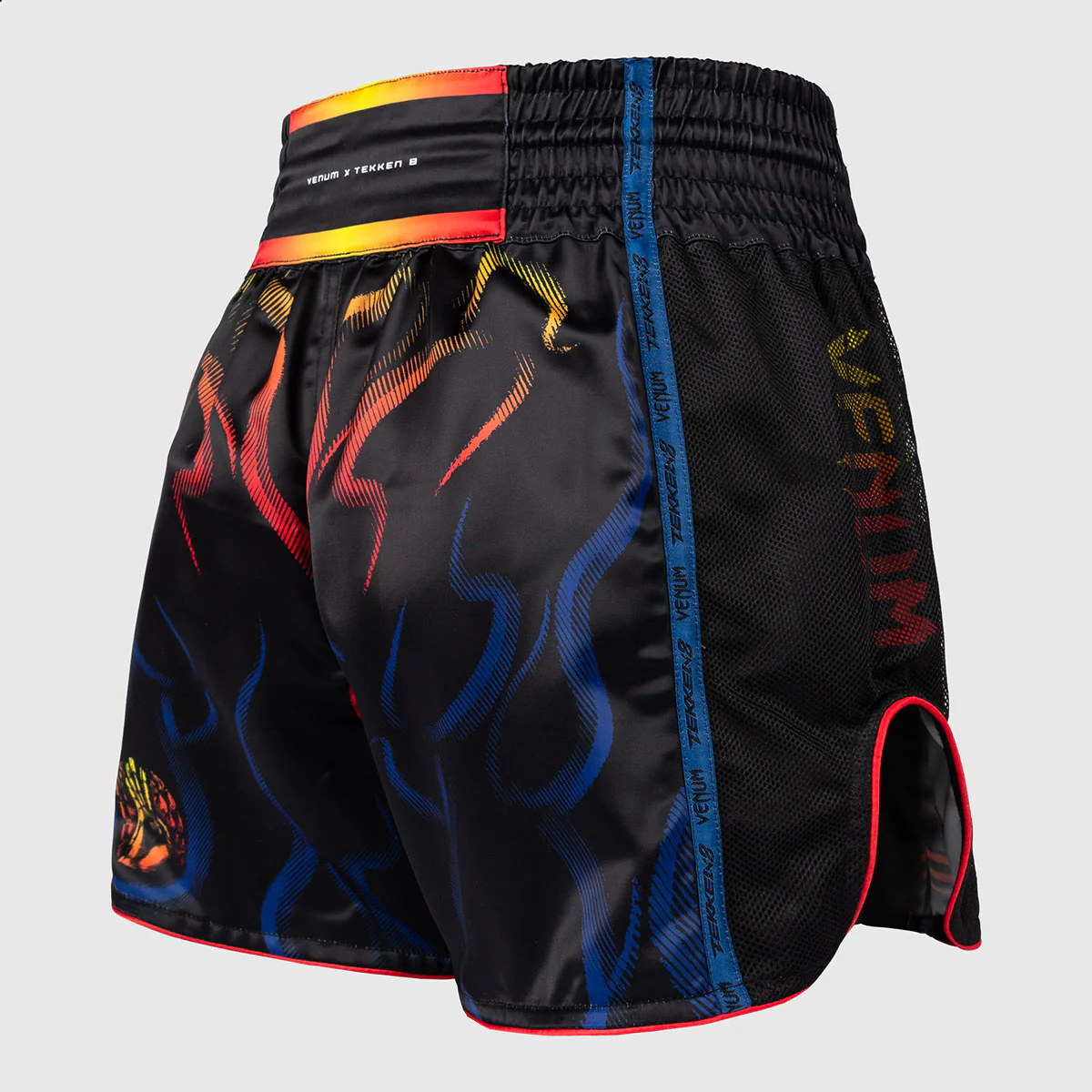 Shorts kick-thai Venum Tekken 8 Yoshimitsu Black-orange  - Image 4