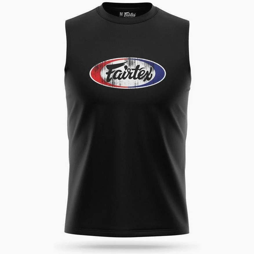 Sleeveless t-shirt Fairtex MTT36 Black - Image 2