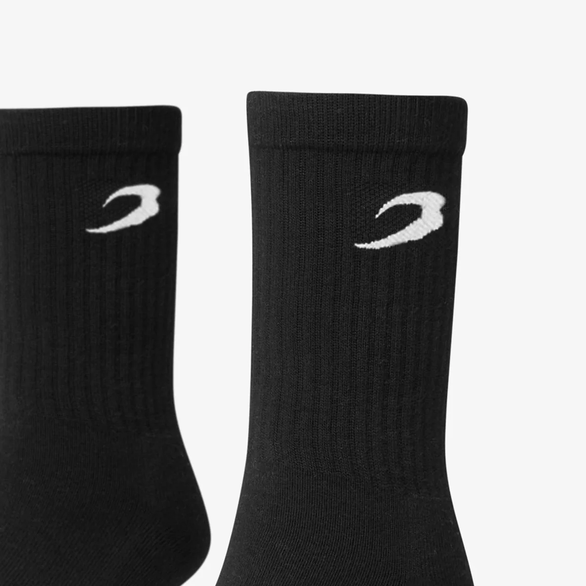 Socks Boxraw Crew (3 pairs) Black  - Image 4