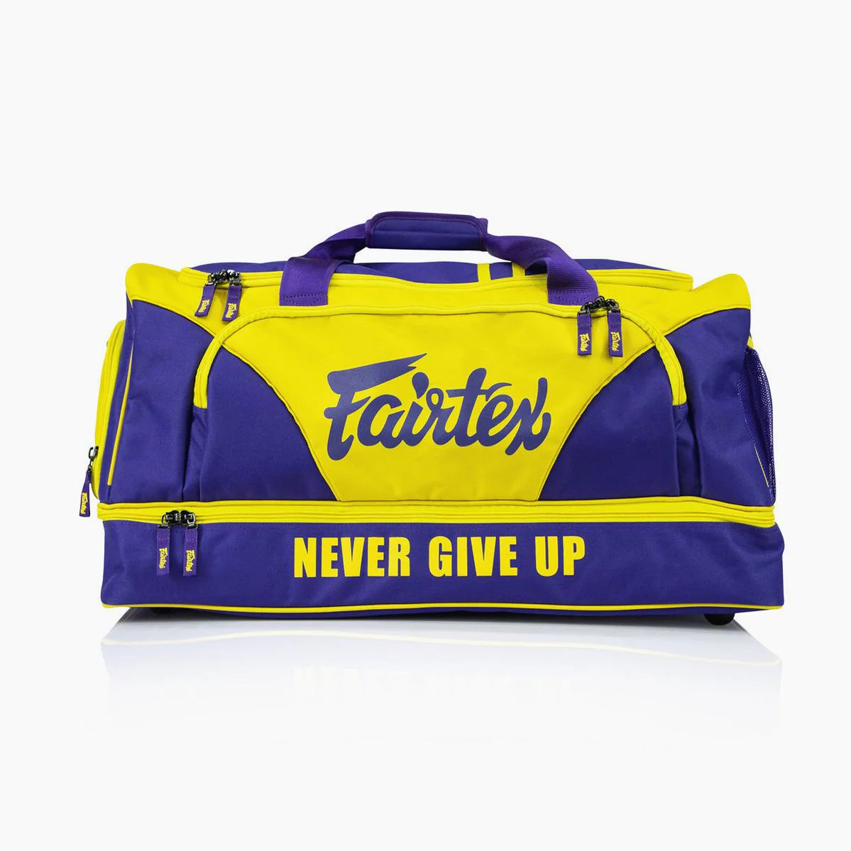 Sports bag from gym Fairtex BAG2 Purple-yellow - Image 2