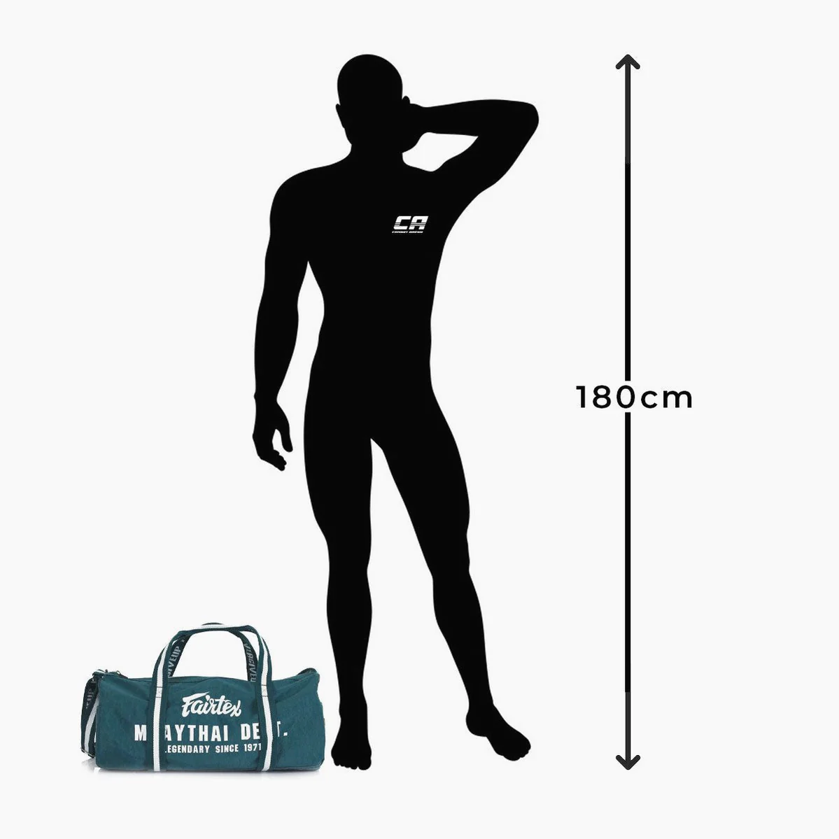 Sports bag from gym Fairtex Barrel BAG9  - Image 10