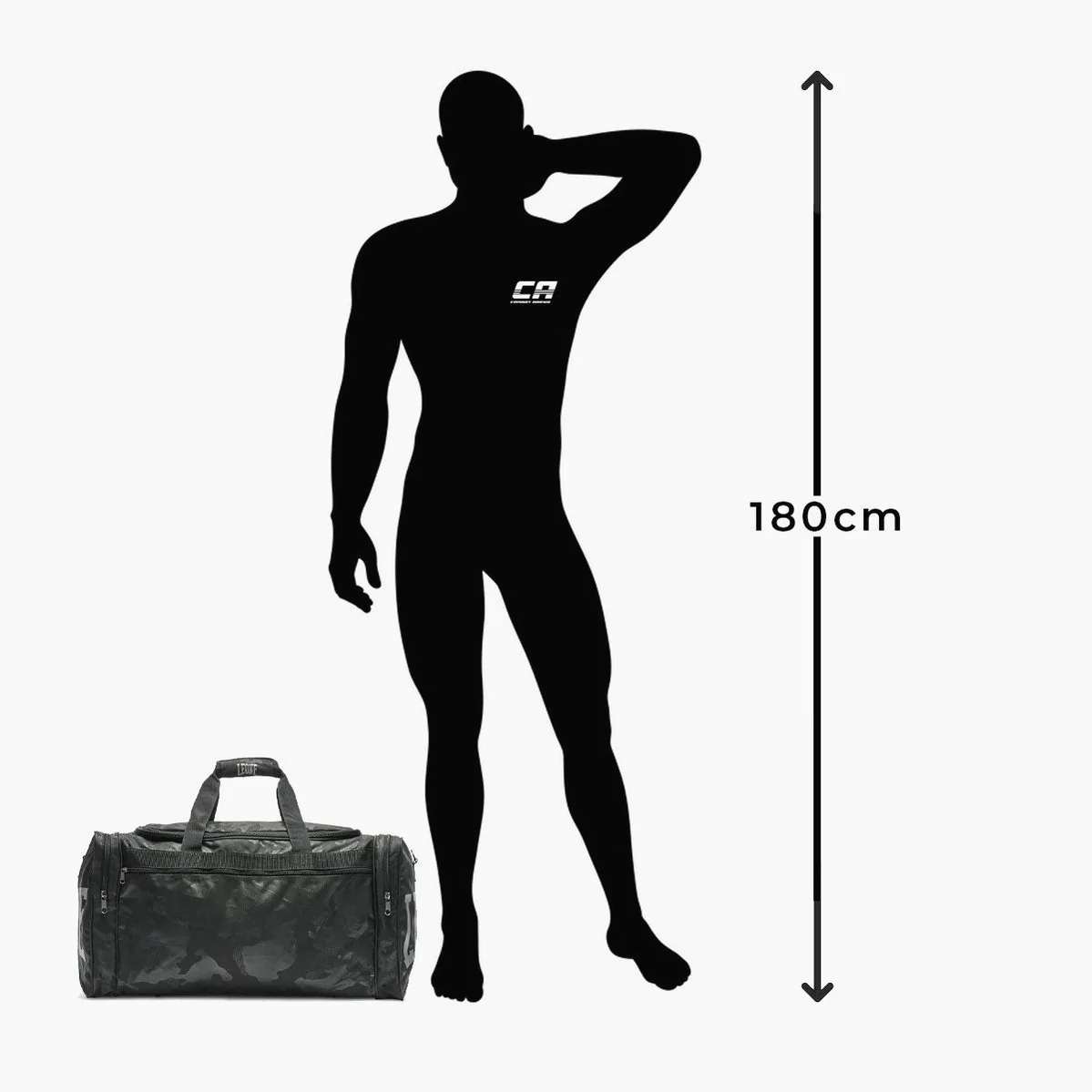 Sports bag Leone CamoBlack AC944  - Image 9