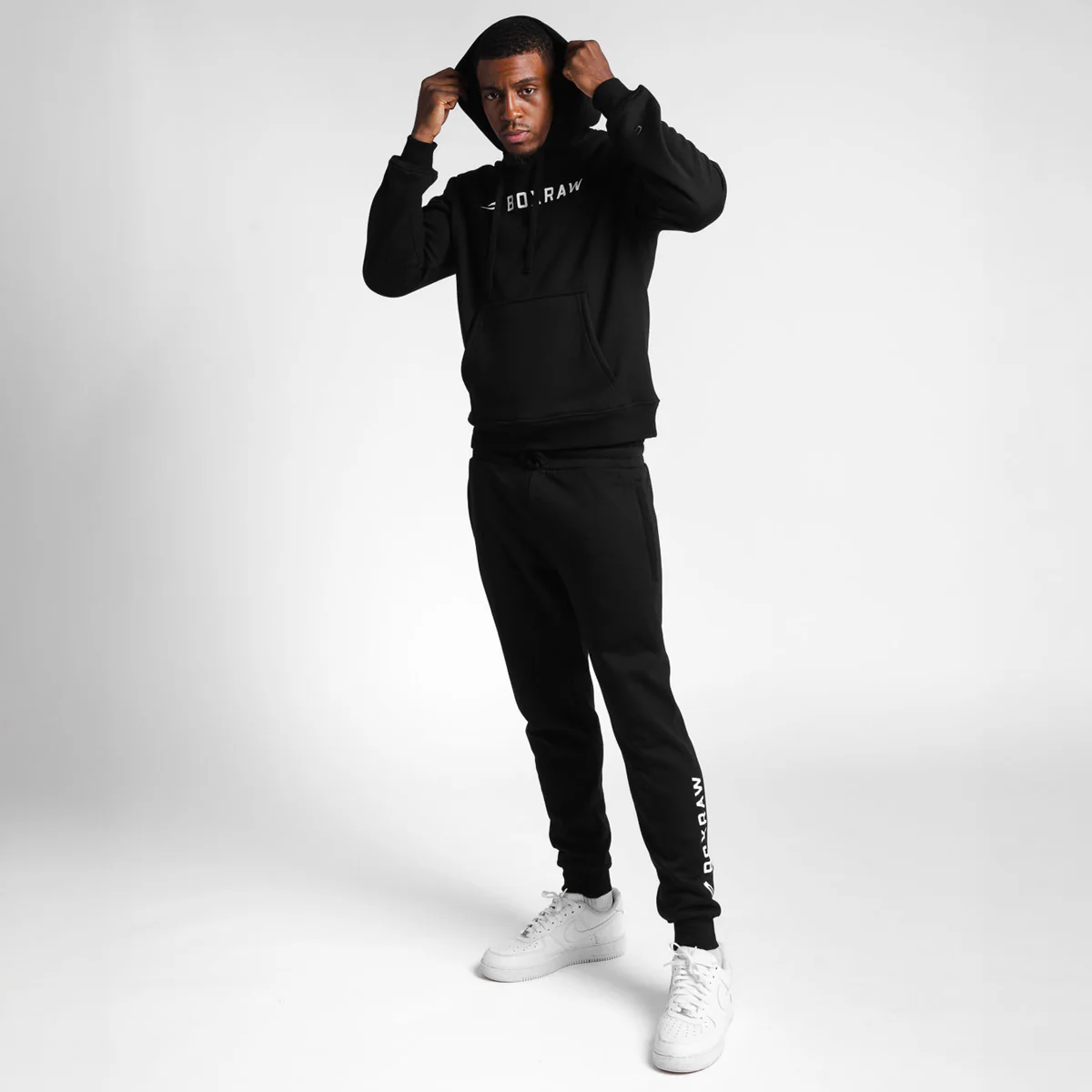 Sweatshirt Boxraw A.B.C. with Black hood - Image 7