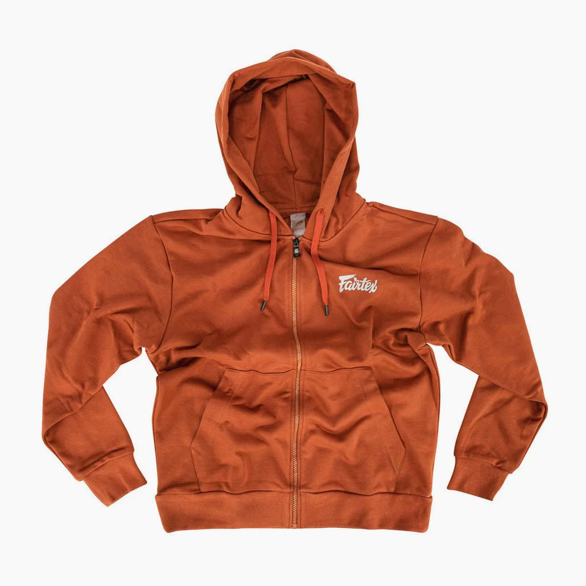 Sweatshirt Fairtex FHS22 with Orange hood 