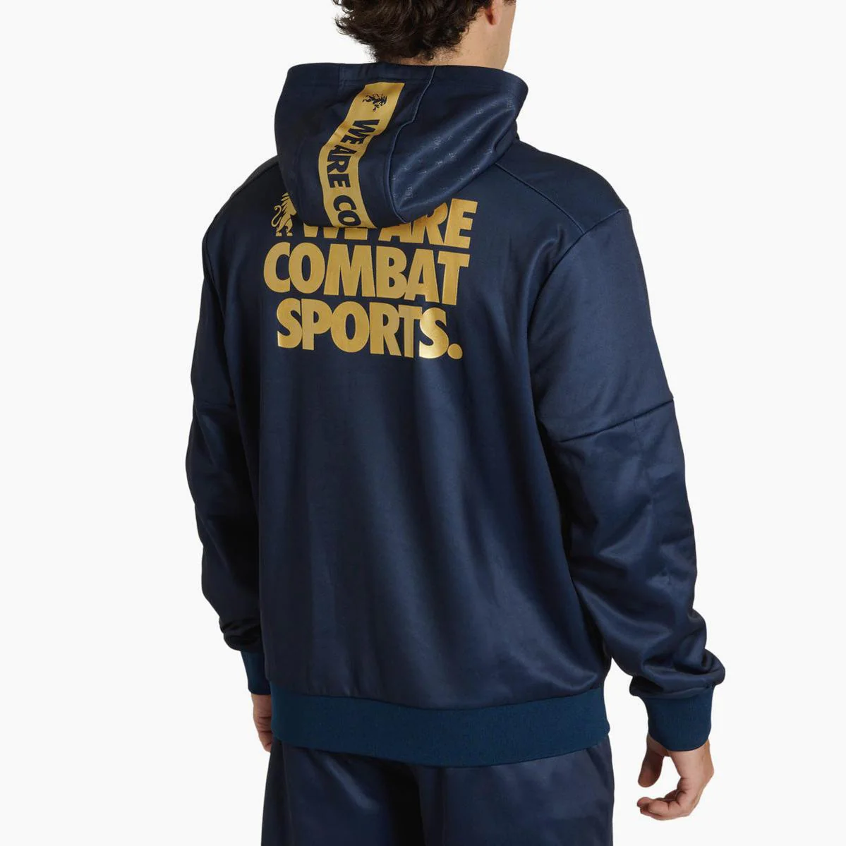 Sweatshirt Leone DNA with hood ABX721 Blue - Image 2
