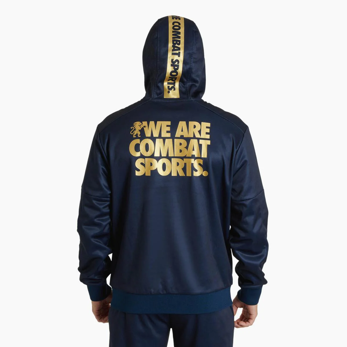 Sweatshirt Leone DNA with hood ABX721 Blue - Image 3