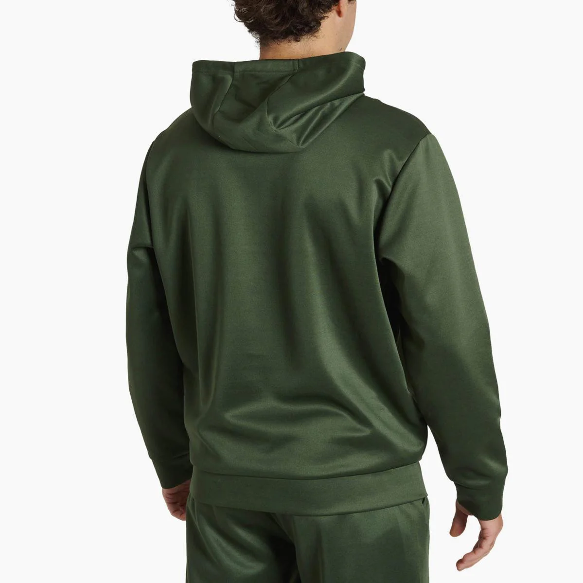 Sweatshirt Leone Logo with hood ABX119 Green  - Image 2