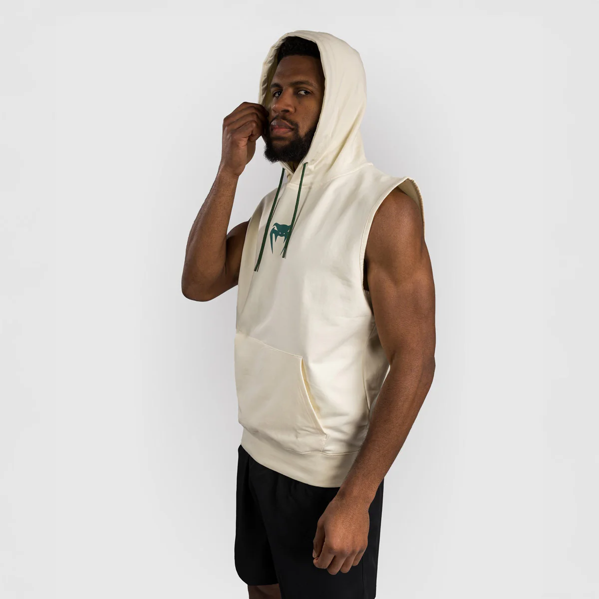 Sweatshirt sleeveless Venum Sparring with vanilla hood  - Image 2