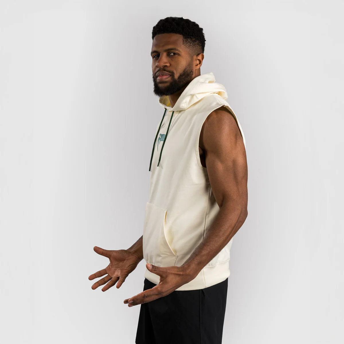 Sweatshirt sleeveless Venum Sparring with vanilla hood  - Image 4