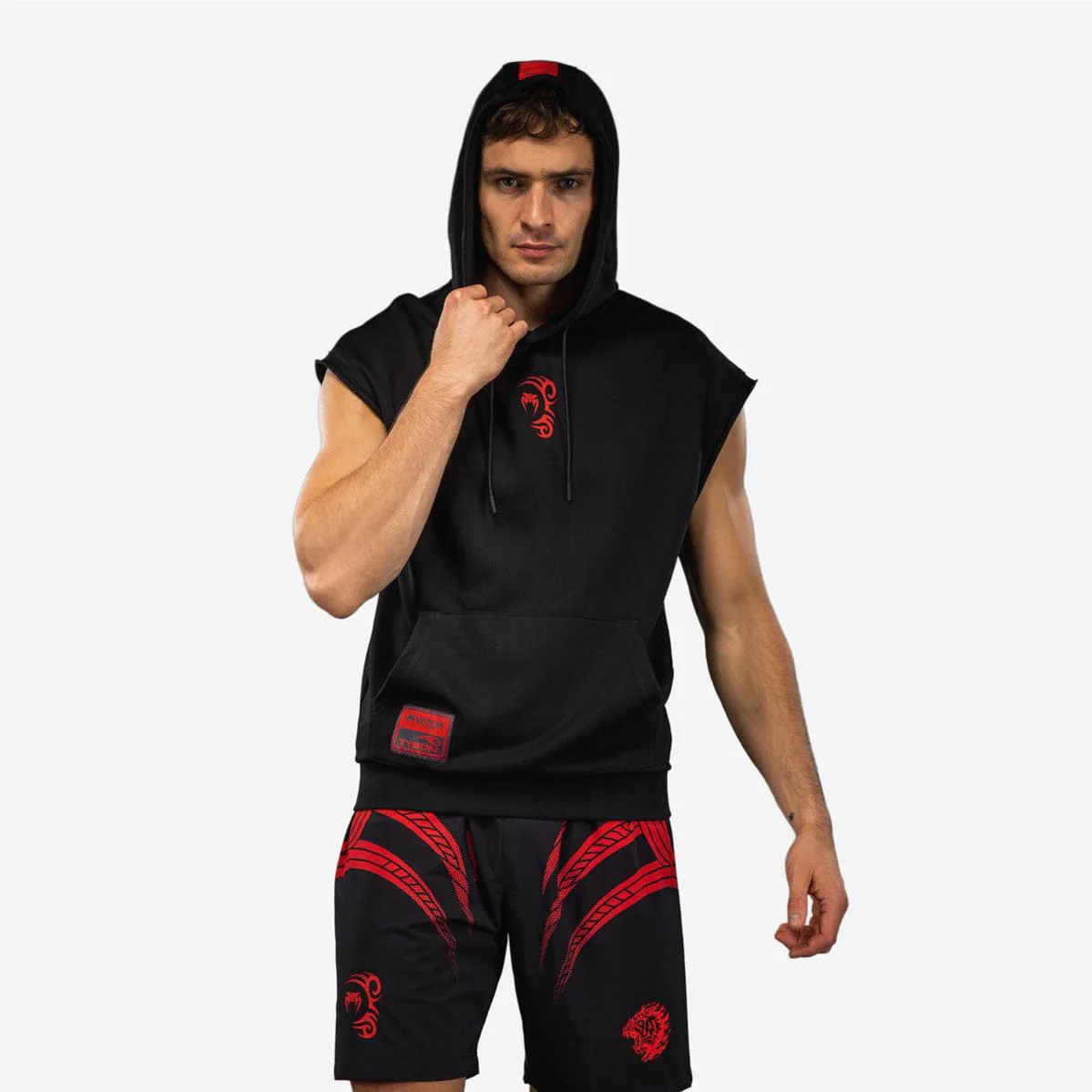 Sweatshirt sleeveless Venum x Mike Tyson Tiger with hood Black  - Image 2