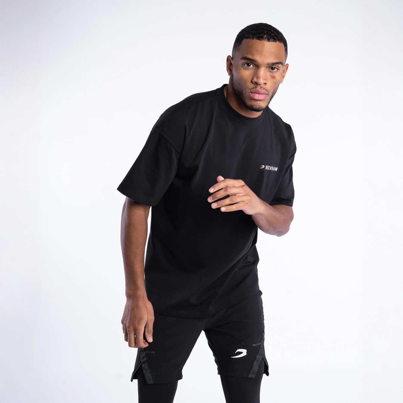 T-shirt Boxraw We Don't Play Boxing Oversize Black  - Image 5