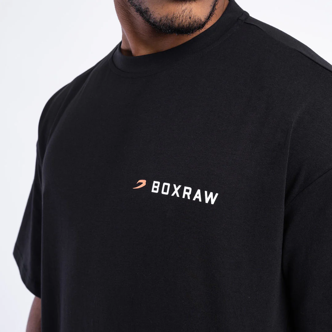 T-shirt Boxraw We Don't Play Boxing Oversize Black  - Image 7