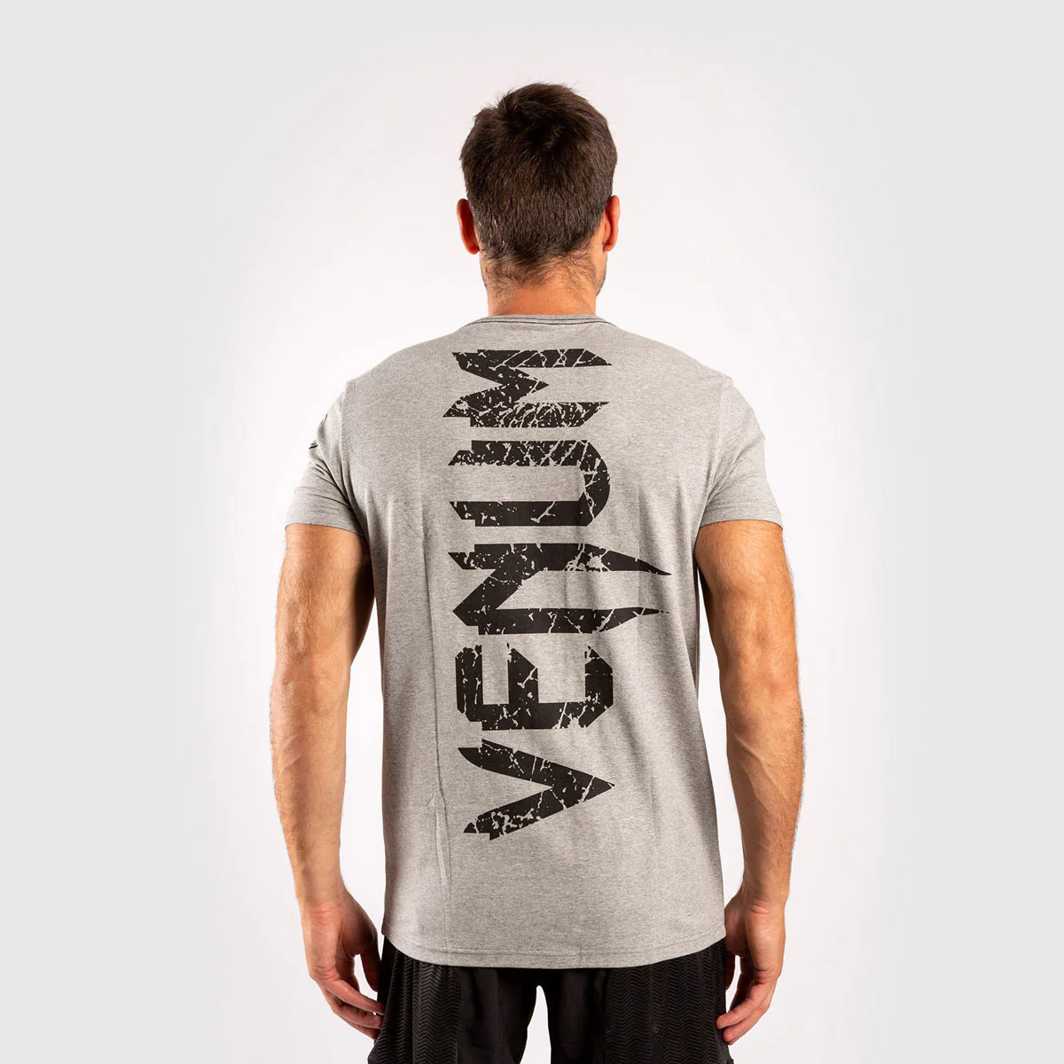 T-shirt in Cotton Venum Giant Gray-Black  - Image 9