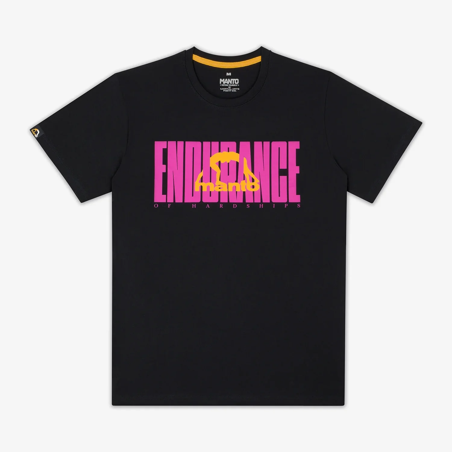 T-shirt Manto Black Wall