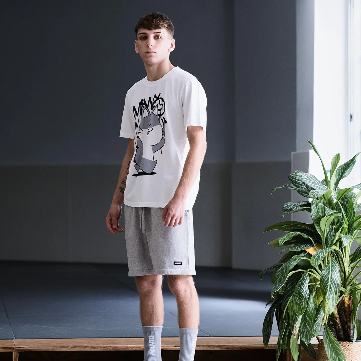 T-shirt Manto Debza white  - Image 4