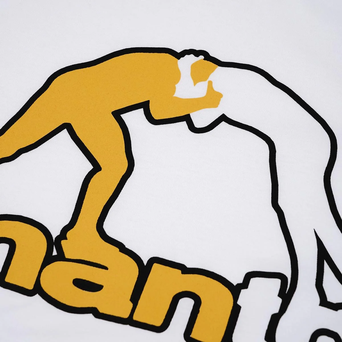 T-shirt Manto LOGO White - Image 3