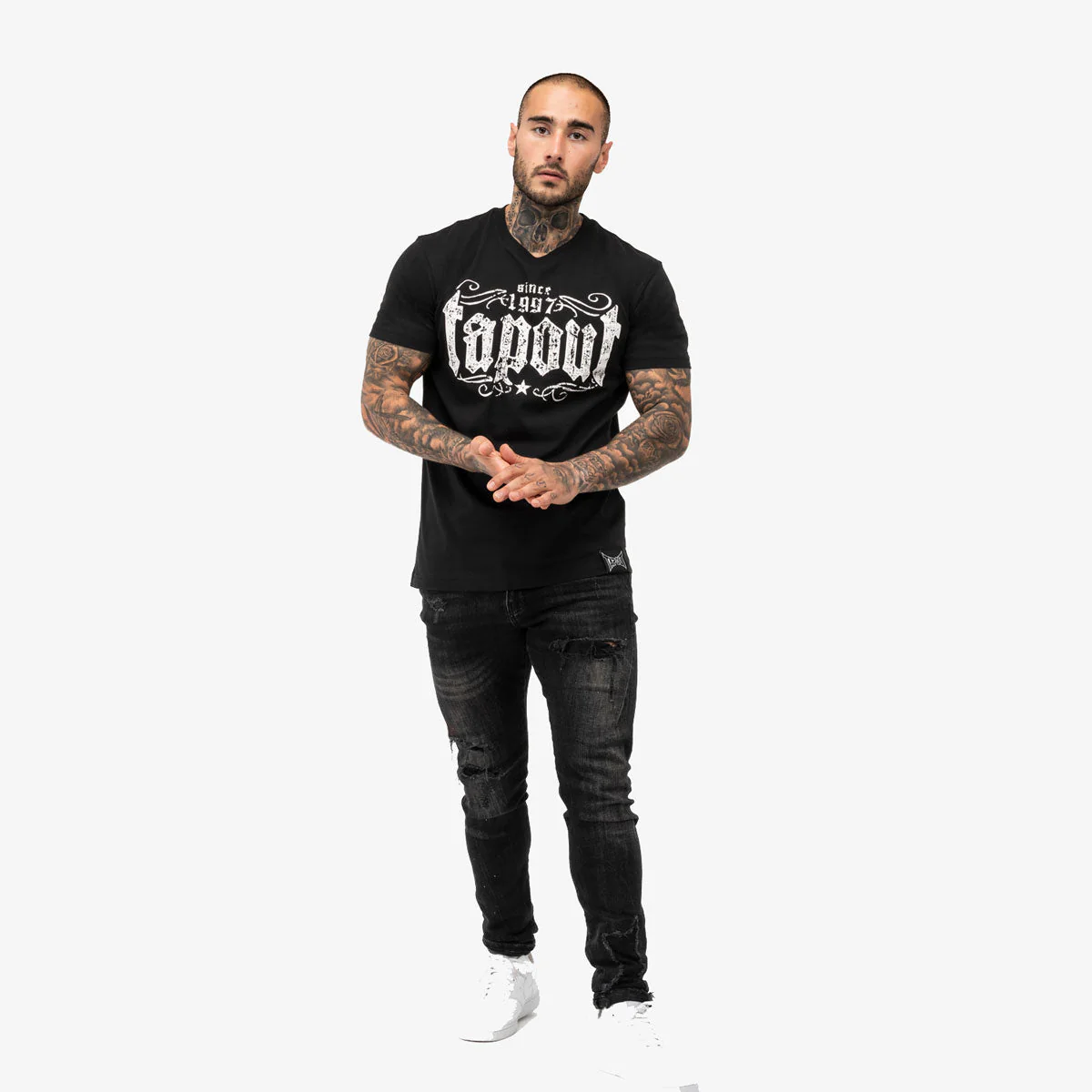 T-shirt Tapout Crashed Black  - Image 2