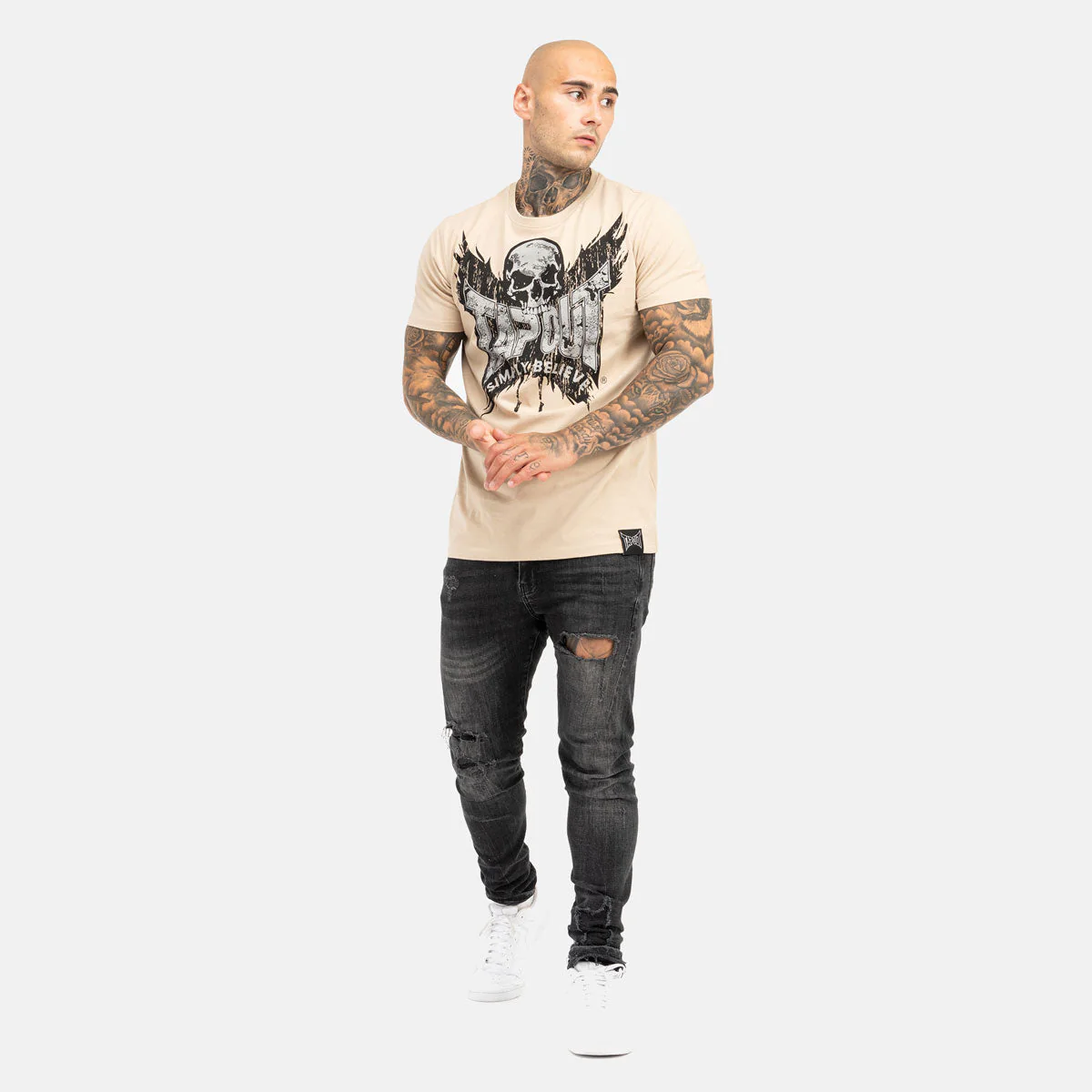 T-shirt Tapout Creston Sand  - Image 3