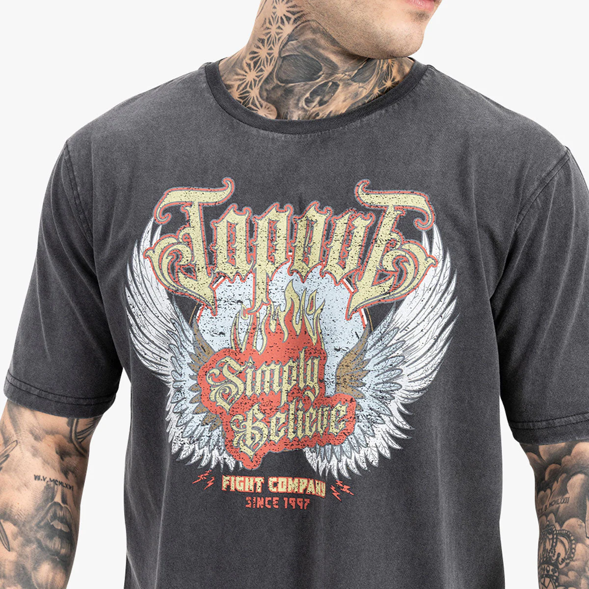 T-shirt Tapout Dellano Gray  - Image 4