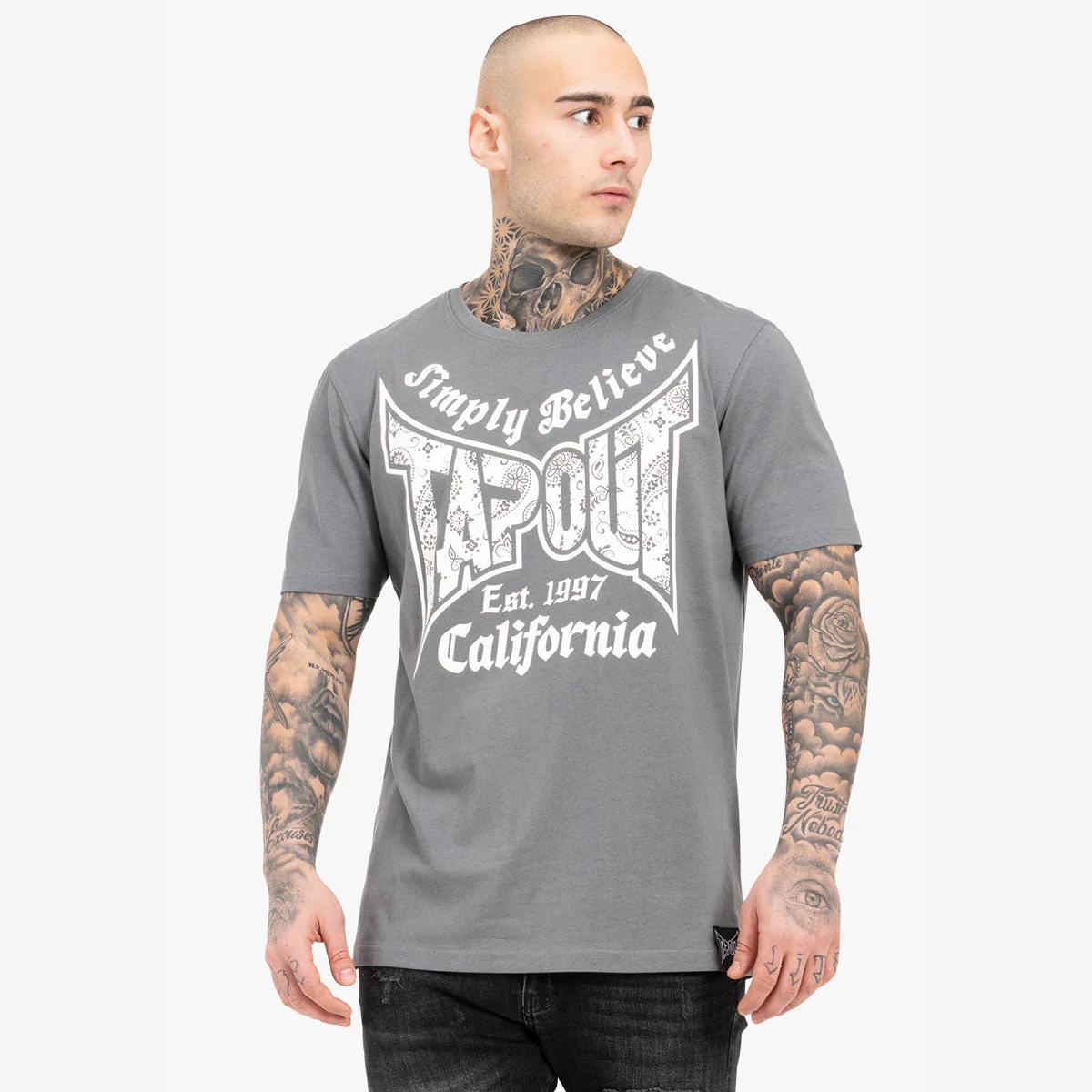 T-shirt Tapout Haily Be Gray 