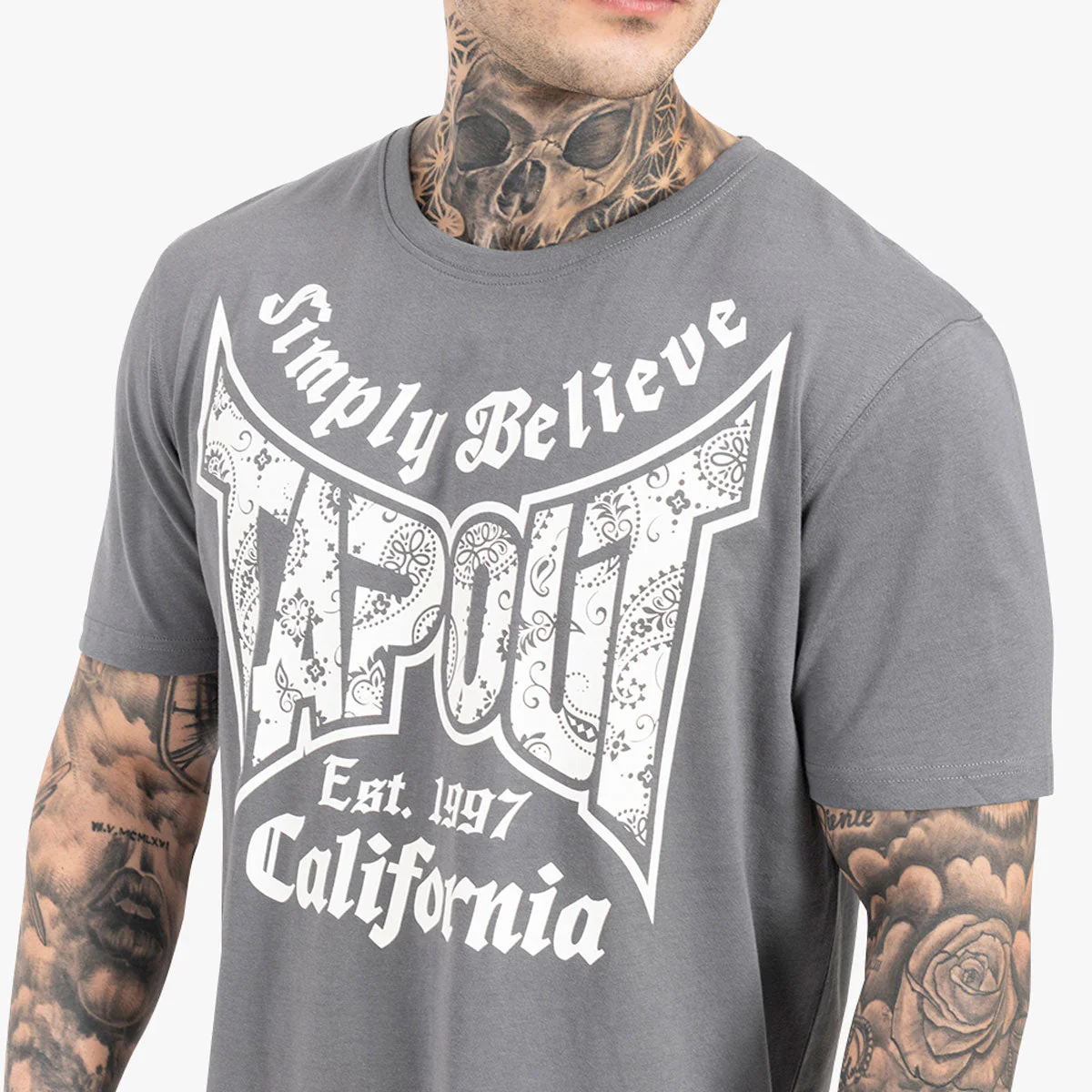 T-shirt Tapout Haily Be Gray  - Image 3