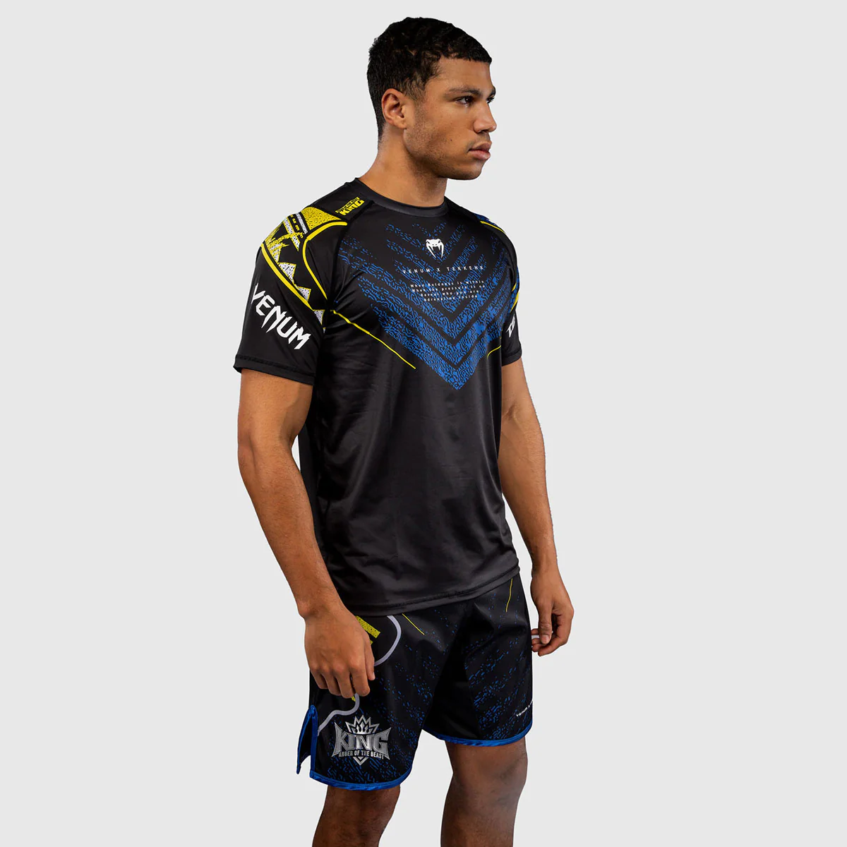 T-shirt Venum Dry Tech Tekken 8 King Black-yellow  - Image 3