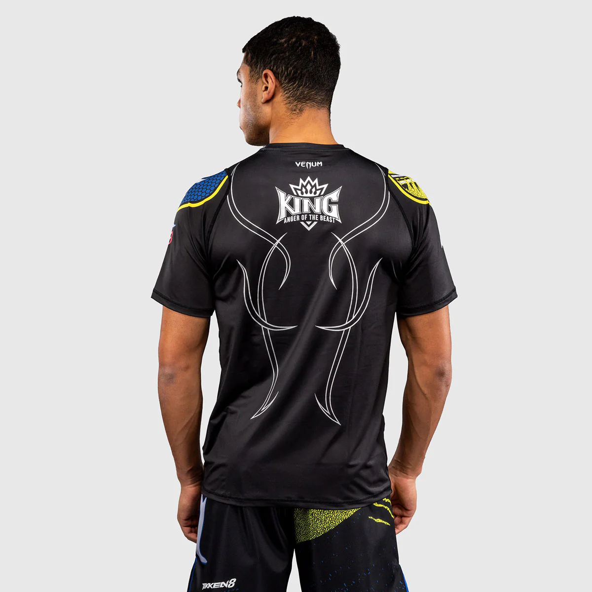 T-shirt Venum Dry Tech Tekken 8 King Black-yellow  - Image 4