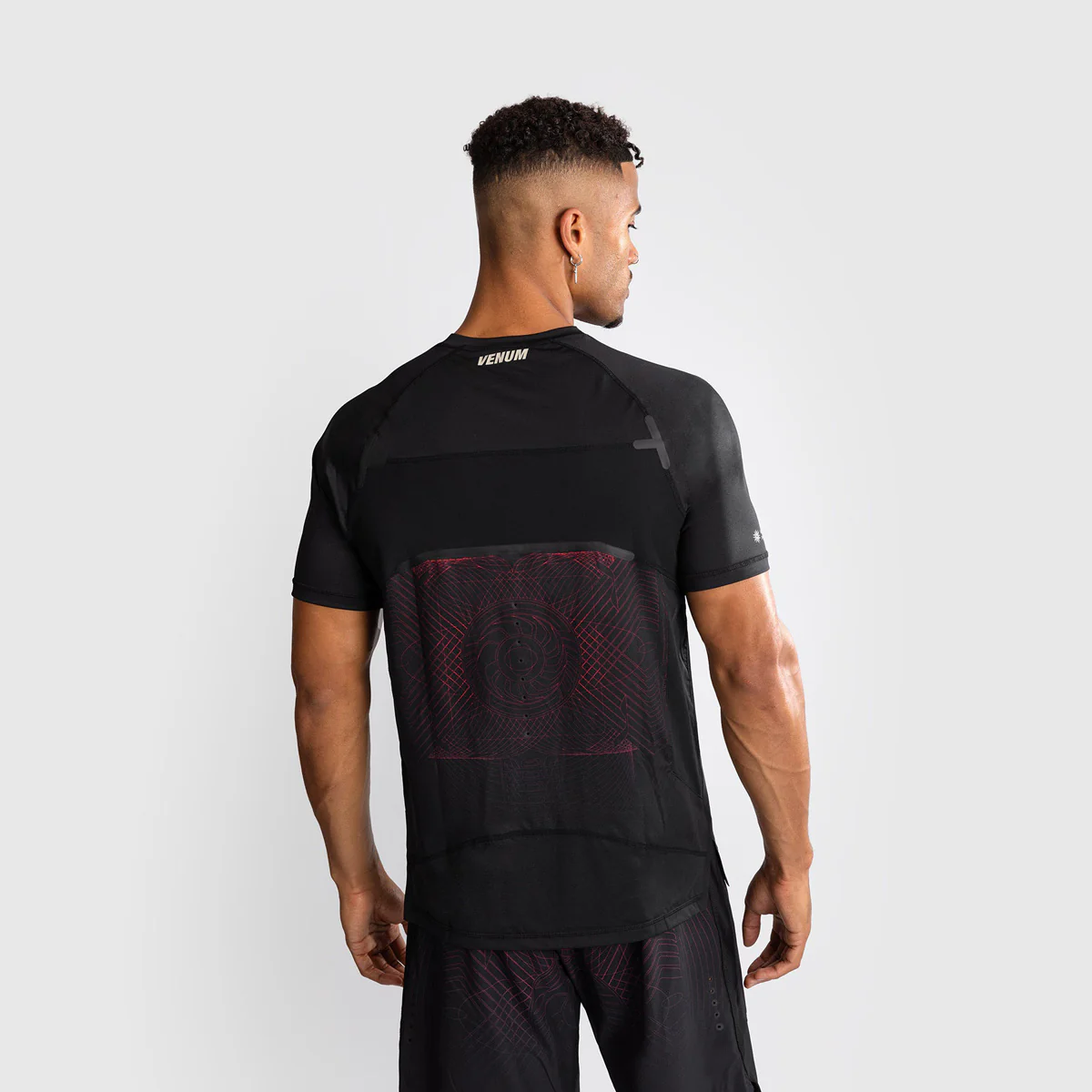T-shirt Venum G-Fit Air Dry Tech black red  - Image 3