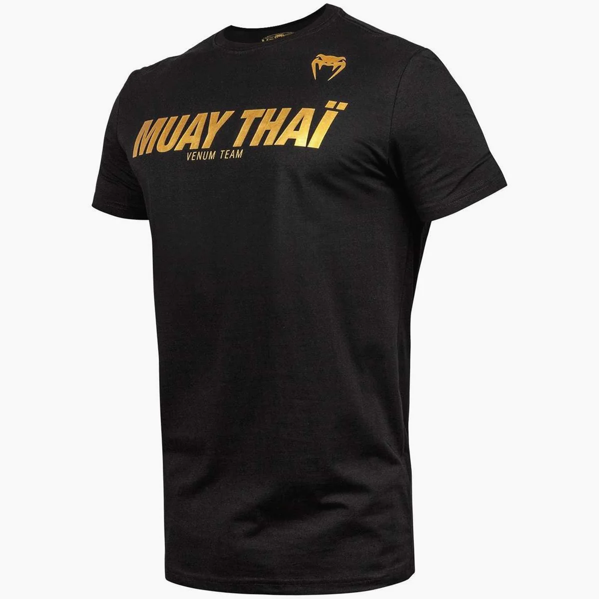 T-shirt Venum Muay Thai VT Black-Gold  - Image 2