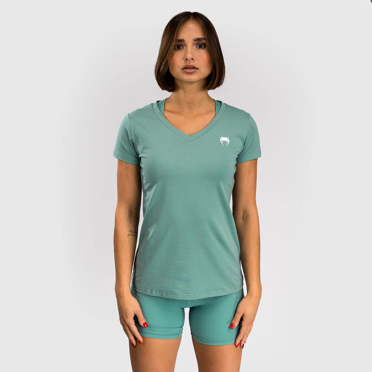 T-shirt Women Venum Essential Aqua green  - Image 2