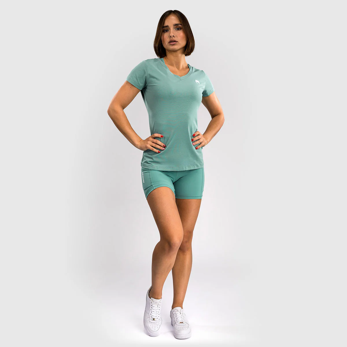 T-shirt Women Venum Essential Aqua green  - Image 4