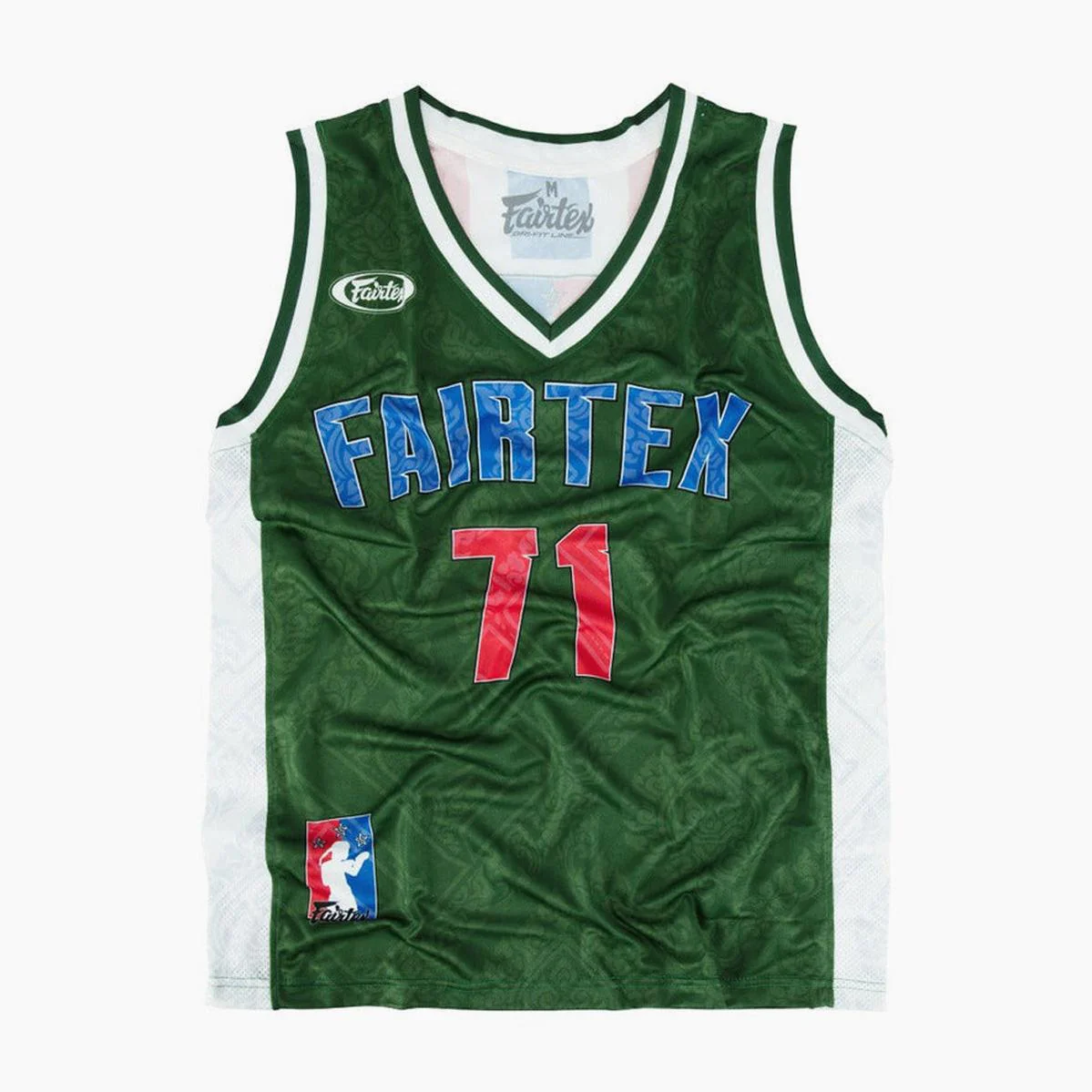 Tank top Fairtex NBA Jersey JS19 Green  - Image 2