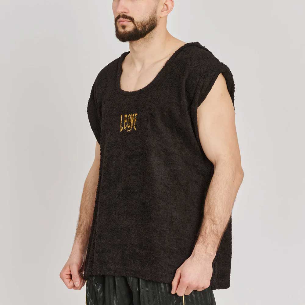 Terrycloth poncho Leone AB290  - Image 2