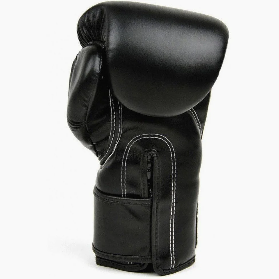 Thai boxing gloves Fairtex BGV14 Black-black  - Image 4