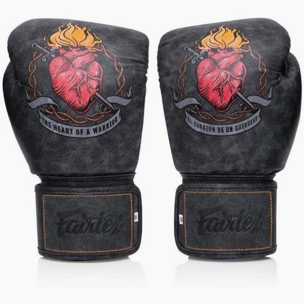 Thai boxing gloves Fairtex The Heart of Warrior  - Image 2