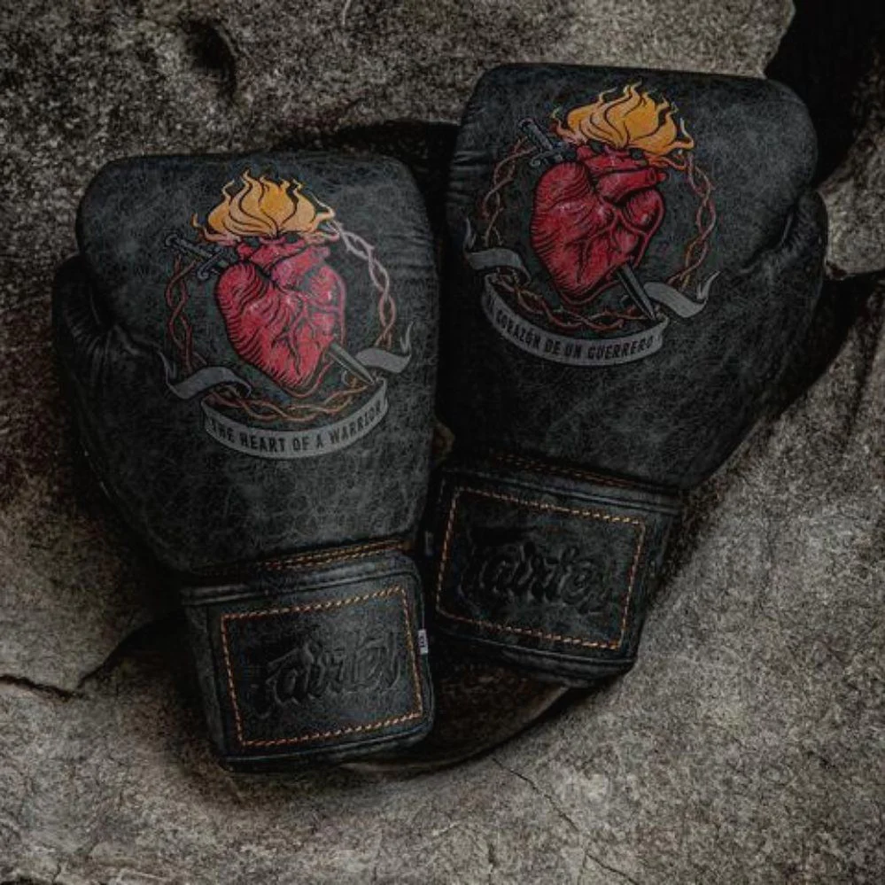 Thai boxing gloves Fairtex The Heart of Warrior  - Image 6