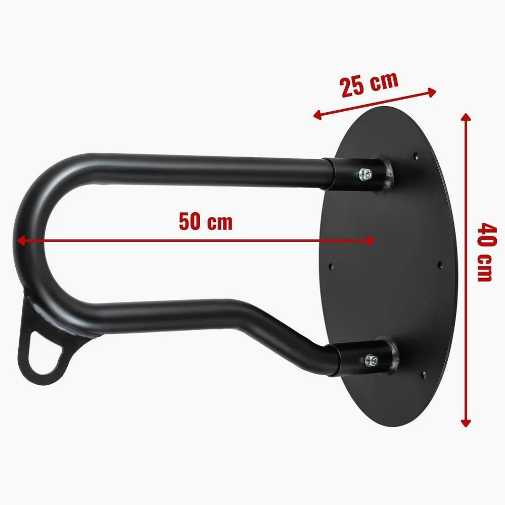 Wall-mounted bag support bracket Combat Arena Curve Made in Italy - Image 4