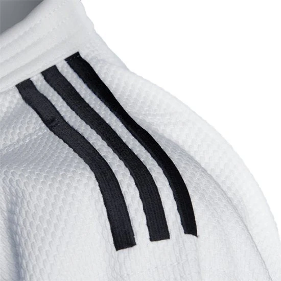 White judogi Adidas J730 Champion III IJF Slimfit - Image 3